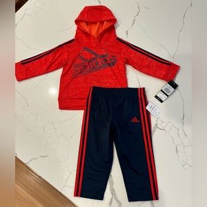 Adidas 2 pc set NWT baby boy 12M